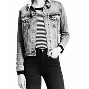 Calvin Klein Jeans - Cropped Trucker Denim Jacket